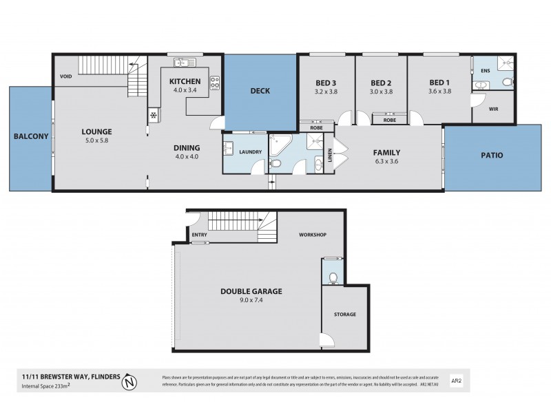 11 Brewster Way, Flinders NSW 2529 Floorplan