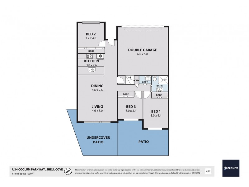 7/34 Coolum Parkway, Shell Cove NSW 2529 Floorplan