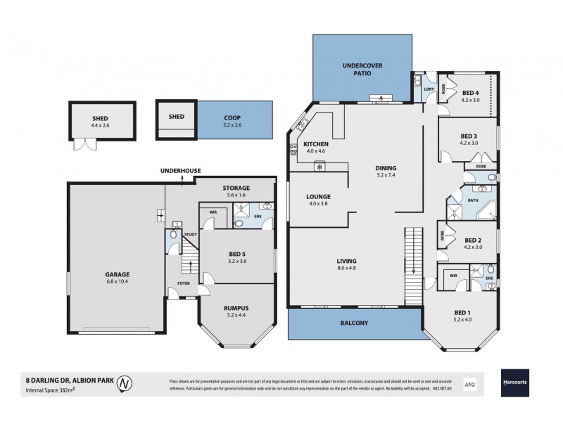 8 Darling Drive, Albion Park NSW 2527 Floorplan