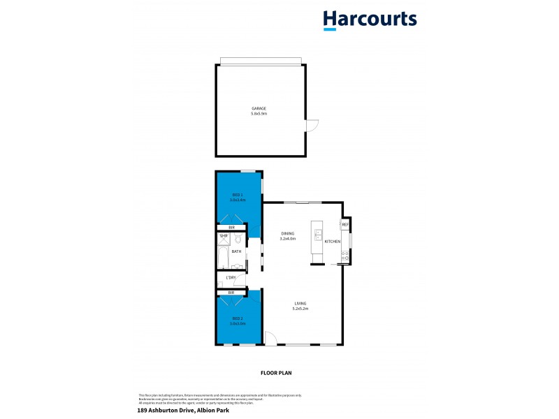 189 Ashburton Drive, Albion Park NSW 2527 Floorplan