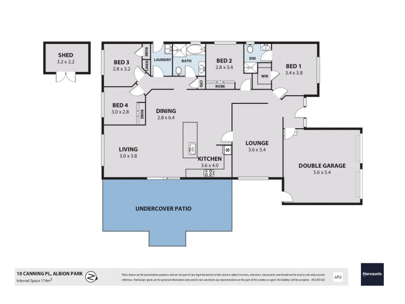 10 Canning Place, Albion Park NSW 2527 Floorplan