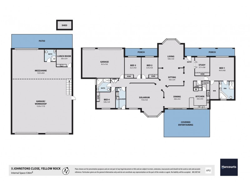 5 Johnstons Close, Yellow Rock NSW 2527 Floorplan