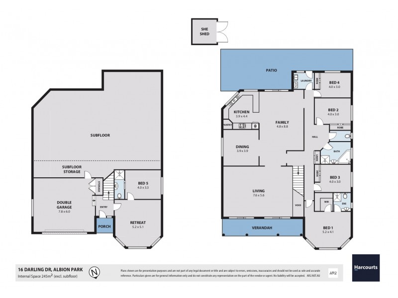 16 Darling Drive, Albion Park NSW 2527 Floorplan
