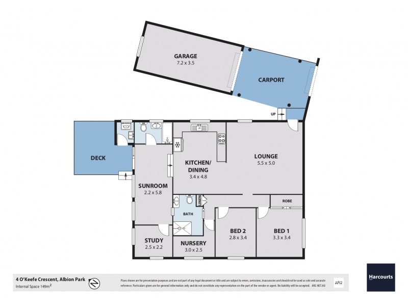 4 O’Keefe Crescent, Albion Park NSW 2527 Floorplan