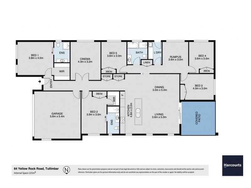 64 Yellow Rock Road, Tullimbar NSW 2527 Floorplan