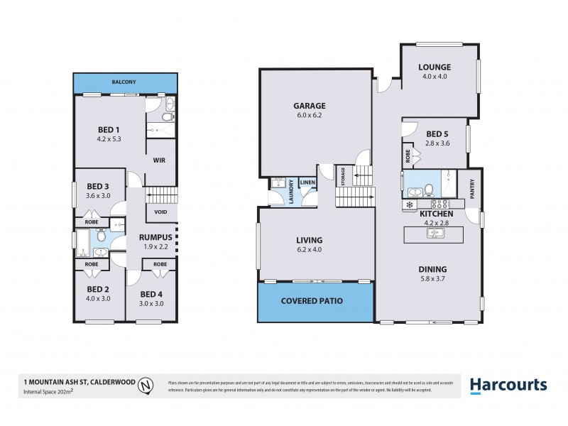 1 Mountain Ash Street, Calderwood NSW 2527 Floorplan