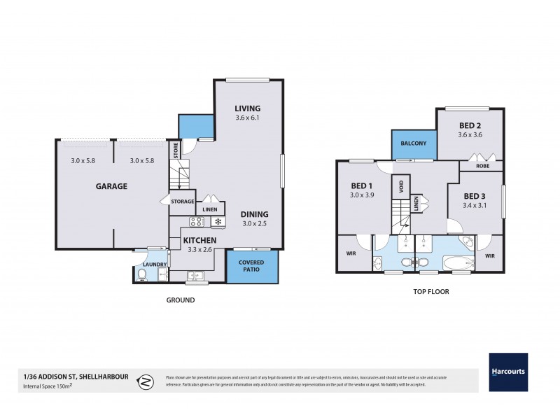 1/36 Addison Street, Shellharbour NSW 2529 Floorplan