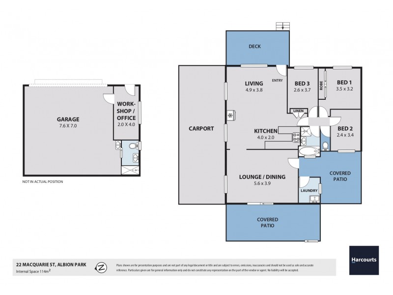 22 Macquarie Street, Albion Park NSW 2527 Floorplan