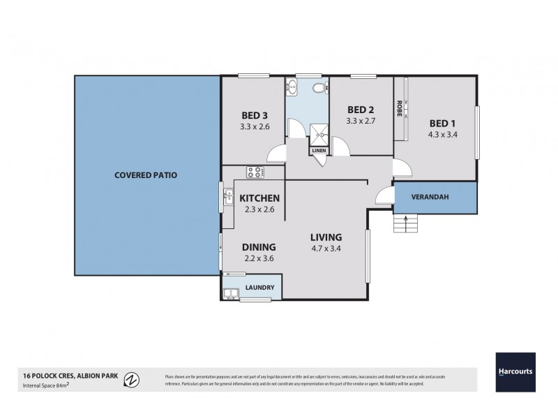 16 Polock Crescent, Albion Park NSW 2527 Floorplan