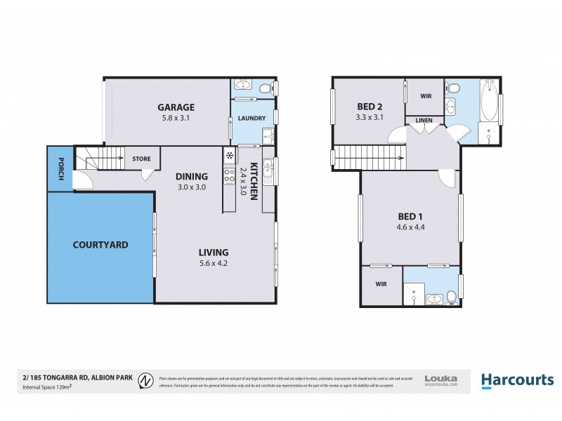2/185 Tongarra Road, Albion Park NSW 2527 Floorplan