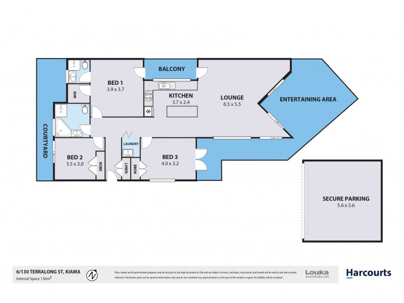 6/130 Terralong Street, Kiama NSW 2533 Floorplan