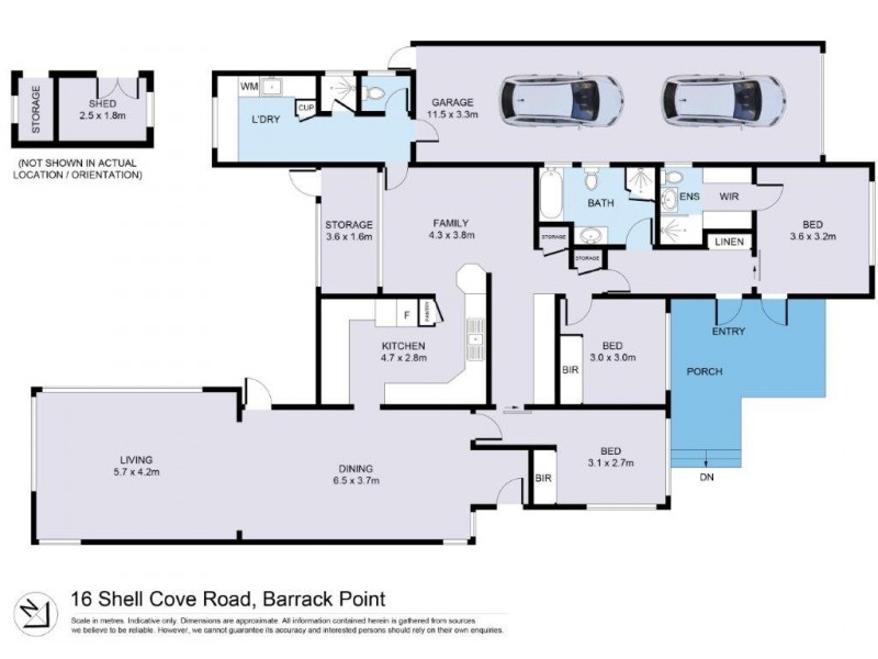16 Shell Cove Road, Barrack Point NSW 2528