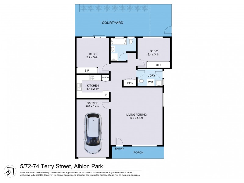 5/72-74 Terry Street, Albion Park NSW 2527 Floorplan