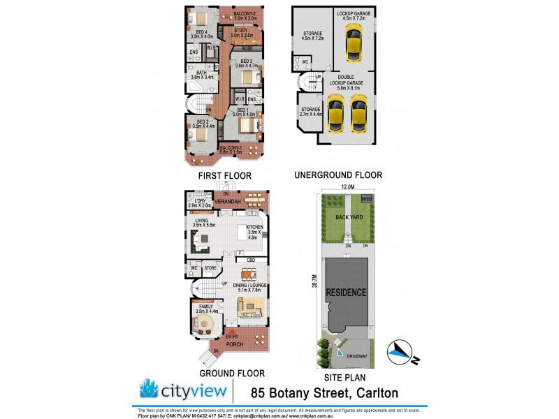 85 Botany Street, Carlton NSW 2218 Floorplan