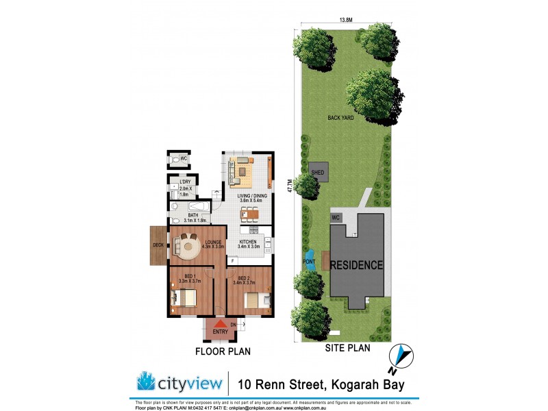 10 Renn Street, Kogarah Bay NSW 2217 Floorplan