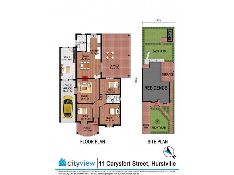 11 Carysfort Street, Hurstville NSW 2220 Floorplan
