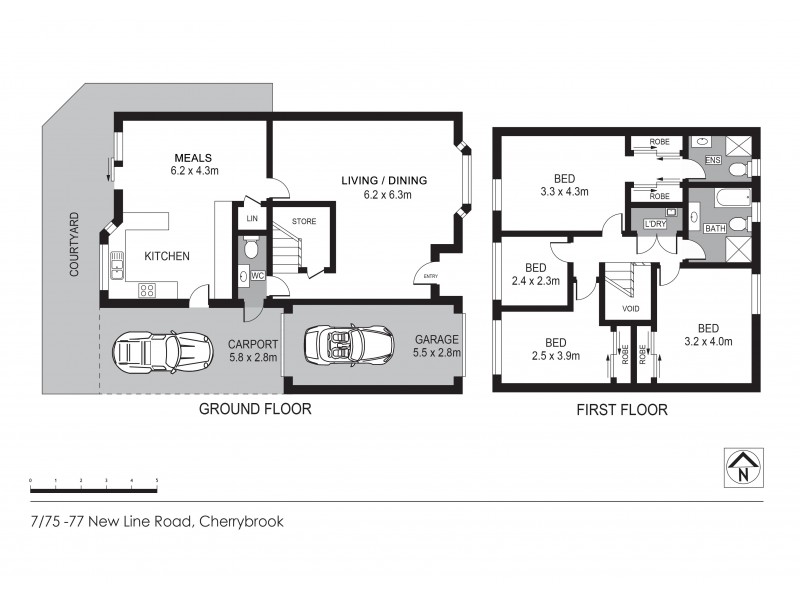 Cherrybrook NSW 2126 Floorplan