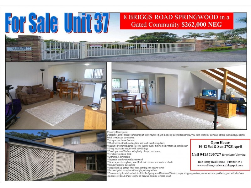 37/8 Briggs road, Springwood QLD 4127