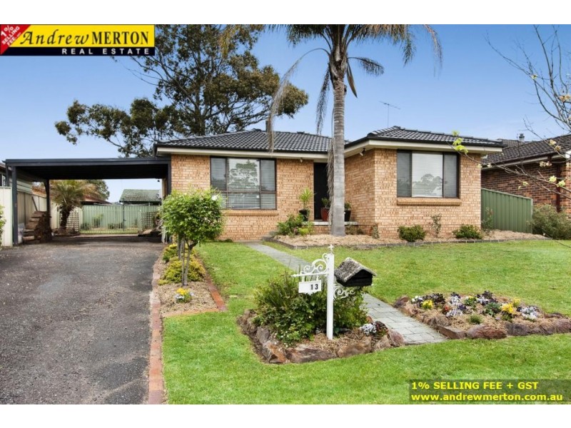 13 Andrew Thompson Drive, Mcgraths Hill NSW 2756