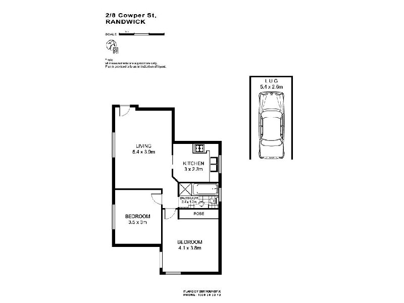 2/8 Cowper Street, Randwick NSW 2031