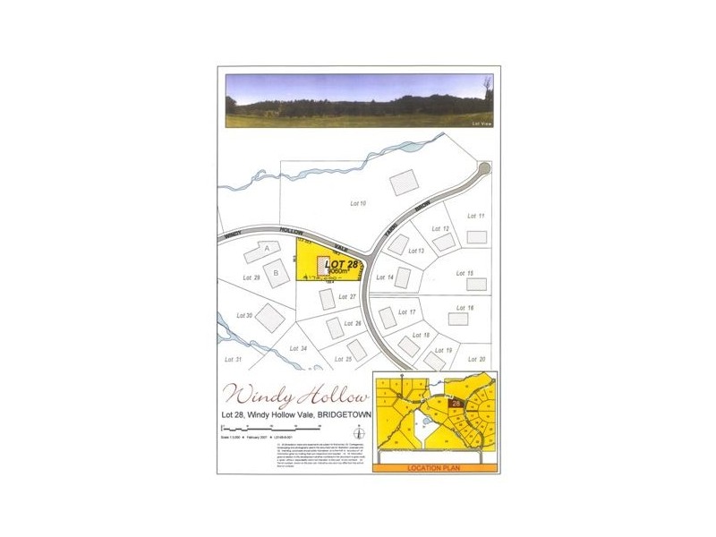 Lot/28 Windy Hollow Vale, Bridgetown WA 6255
