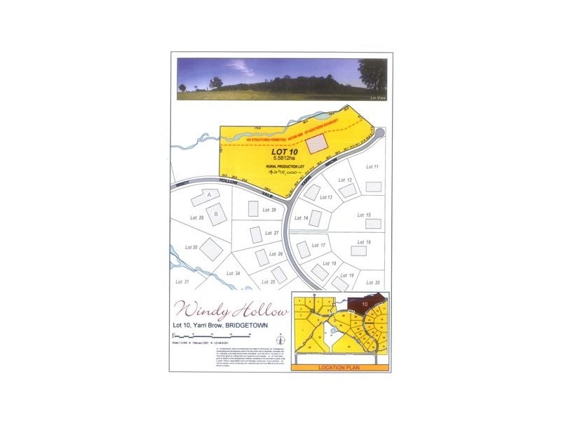 Lot/10 Yarri Brow, Bridgetown WA 6255