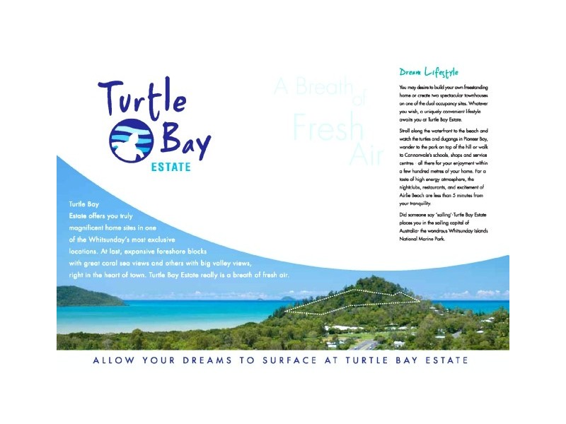 - Turtle Bay Estate, Cannonvale QLD 4802