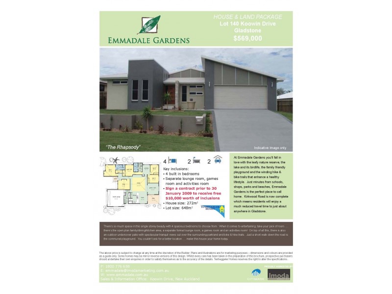 Lot 140 Koowin Drive, Gladstone QLD 4680