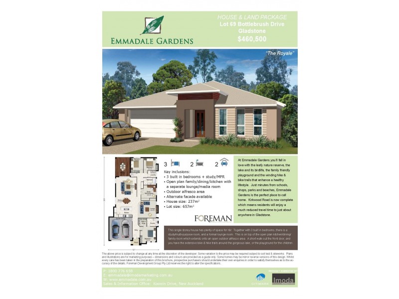 Lot 69 Bottlebrush Drive, Gladstone QLD 4680