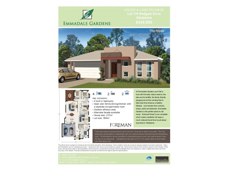 Lot 119 Redgum Drive, Gladstone QLD 4680