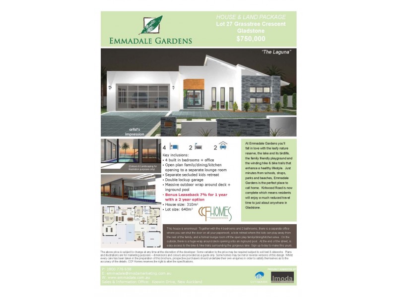 Lot 27 Grasstree Crescent, Gladstone QLD 4680