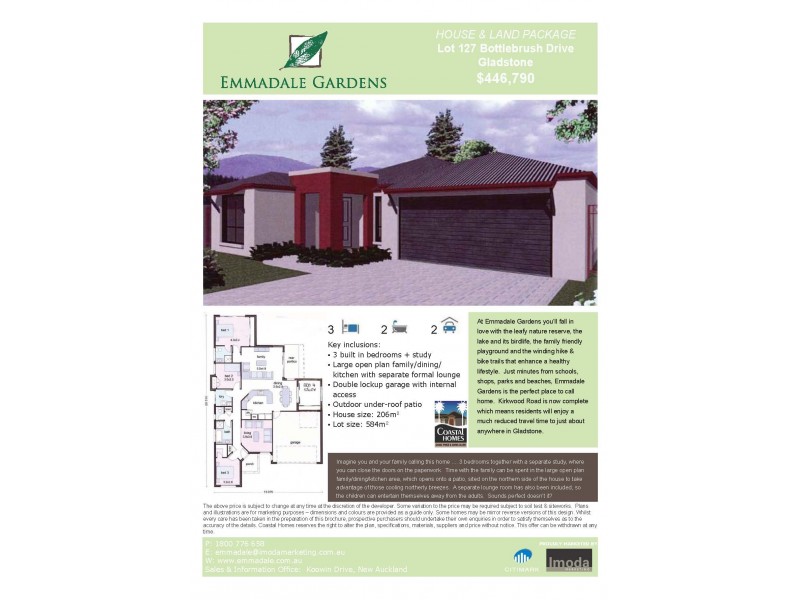 Lot 127 Bottlebrush Drive, Gladstone QLD 4680