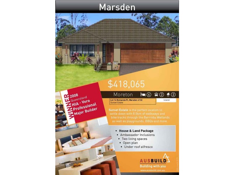 Lot 14 Romanda Place, Marsden QLD 4132