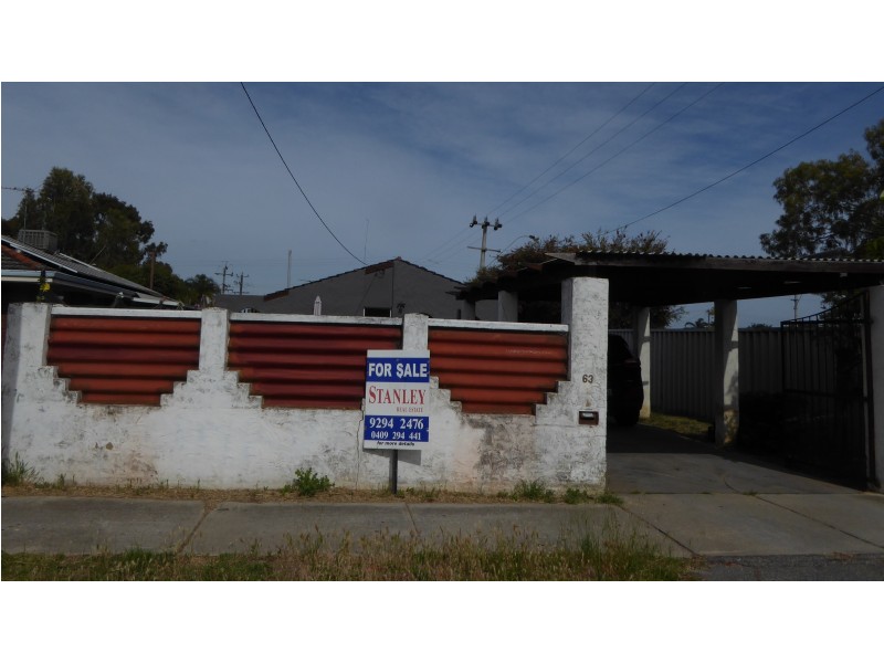 63 WROXTON STREET, Midland WA 6056