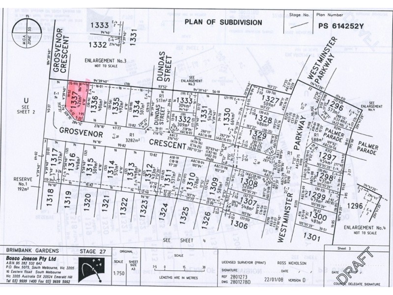 lot 1337 Grosvenor Crescent, Derrimut VIC 3030
