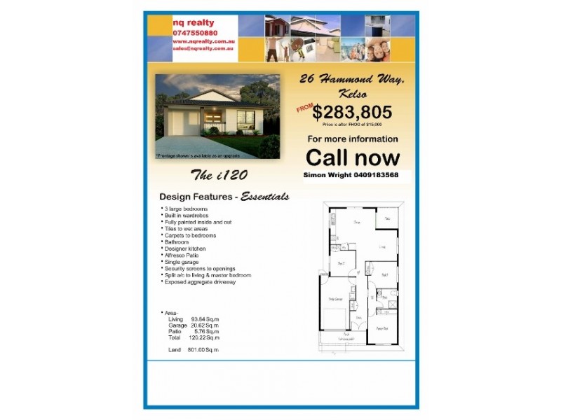 26 HAMMOND WAY, Kelso QLD 4815