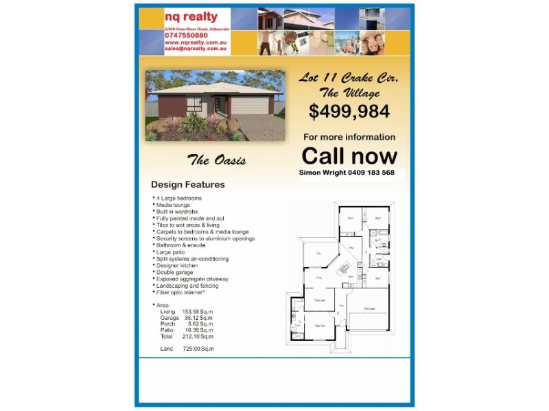 lot 11 CRAKE CCT, THE VILLAGE, Oonoonba QLD 4811
