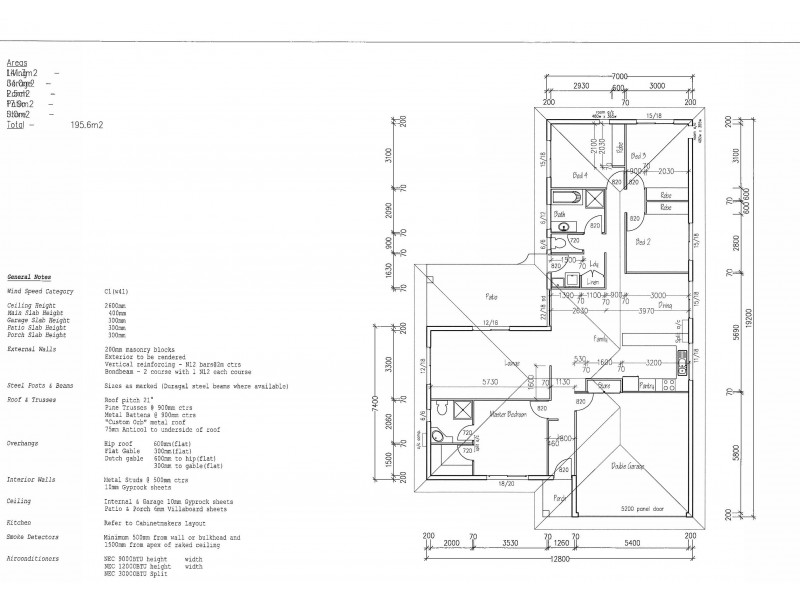 36 BRENTON CIRCUIT, Deeragun QLD 4818 Floorplan