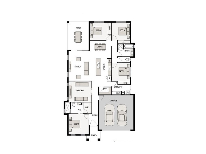 48 TREVALLA ENTRANCE, Burdell QLD 4818 Floorplan