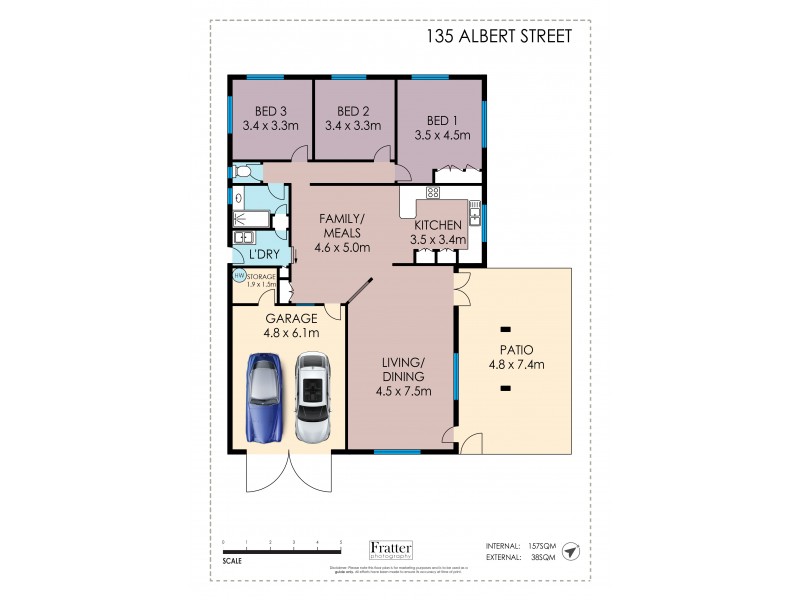 135 ALBERT STREET, Cranbrook QLD 4814 Floorplan