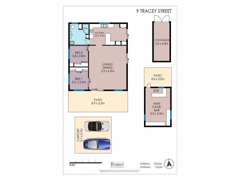 9 TRACEY STREET, Balgal Beach QLD 4816 Floorplan