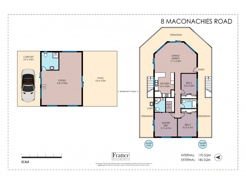 8 MACONACHIES ROAD, Majors Creek QLD 4816 Floorplan