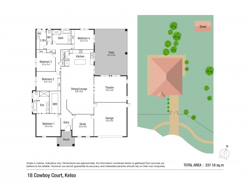 18 COWBOY COURT, Kelso QLD 4815 Floorplan