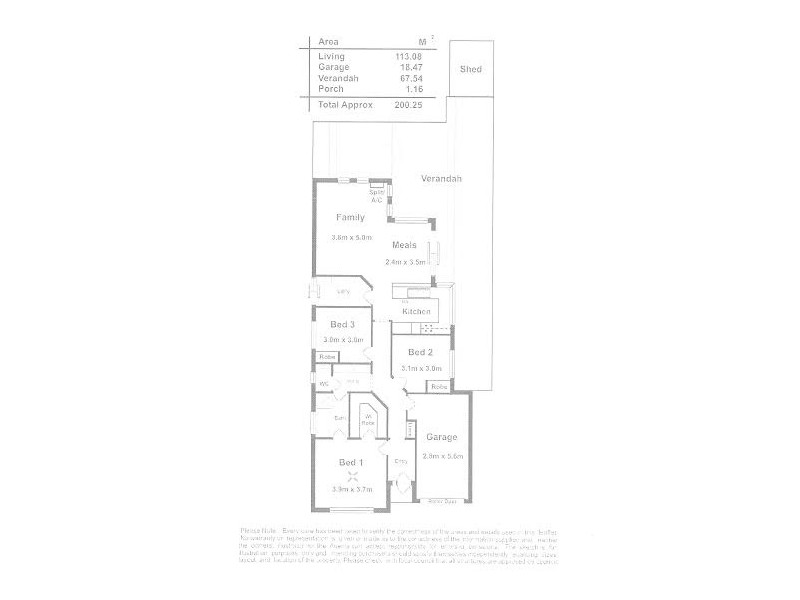41 Mayfair Drive, Andrews Farm SA 5114 Floorplan