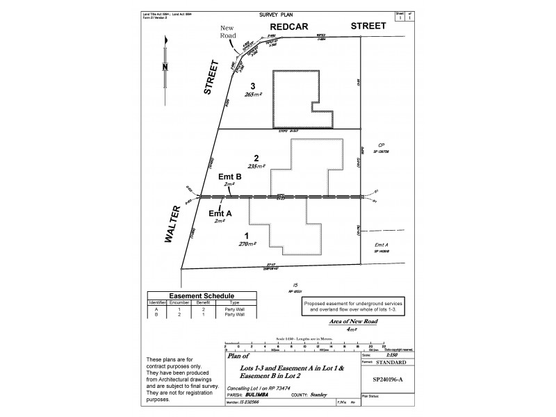 Lot 1, 2, 3 of 8 Redcar Street, Bulimba QLD 4171