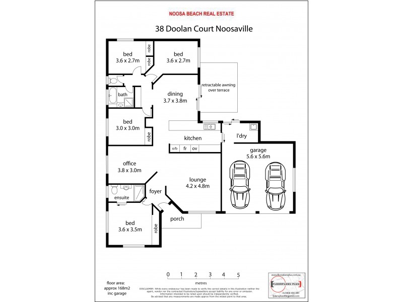 38 DOOLAN COURT, Noosaville QLD 4566 Floorplan