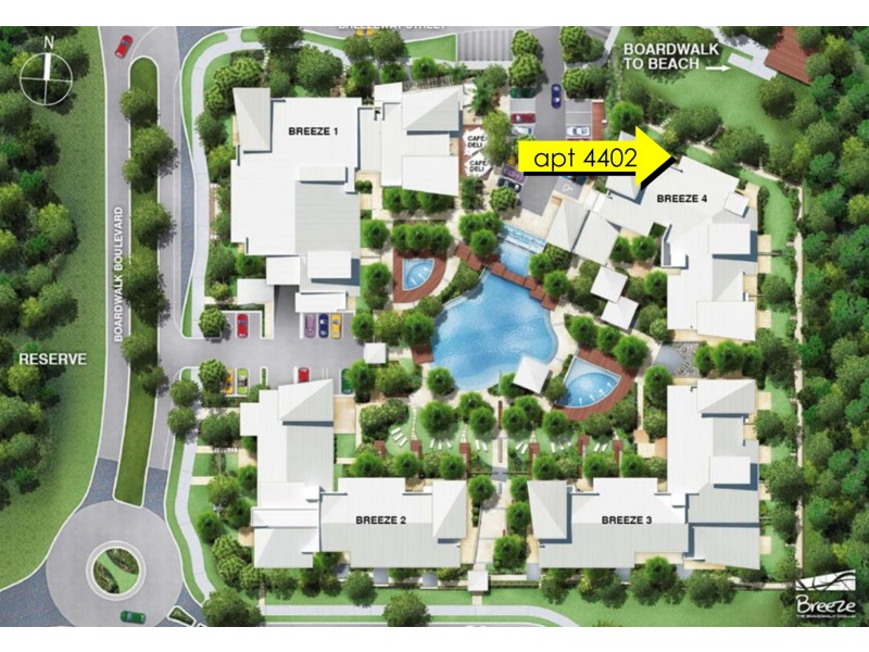 4402/1 Boarwalk Boulevard, Mount Coolum QLD 4573