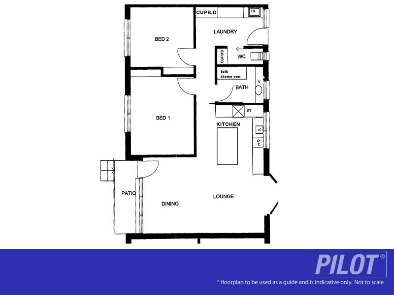 2/18 Bruarong Crescent, Frankston South VIC 3199 Floorplan