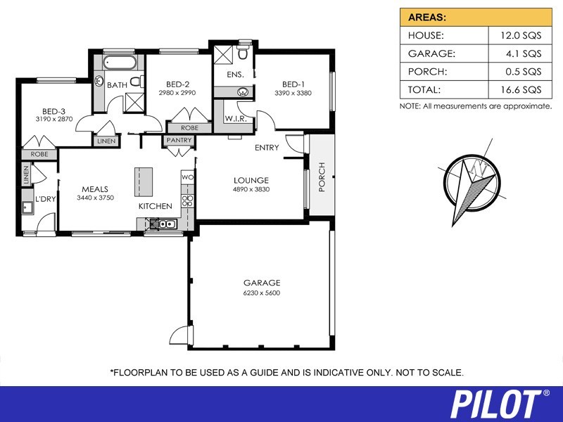 1/19 Haig Street, Mornington VIC 3931 Floorplan