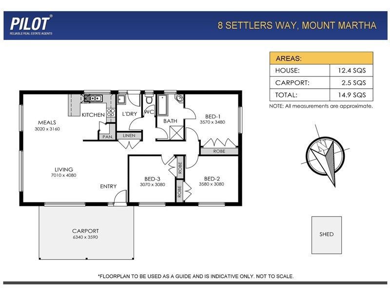 8 Settlers Way, Mount Martha VIC 3934 Floorplan